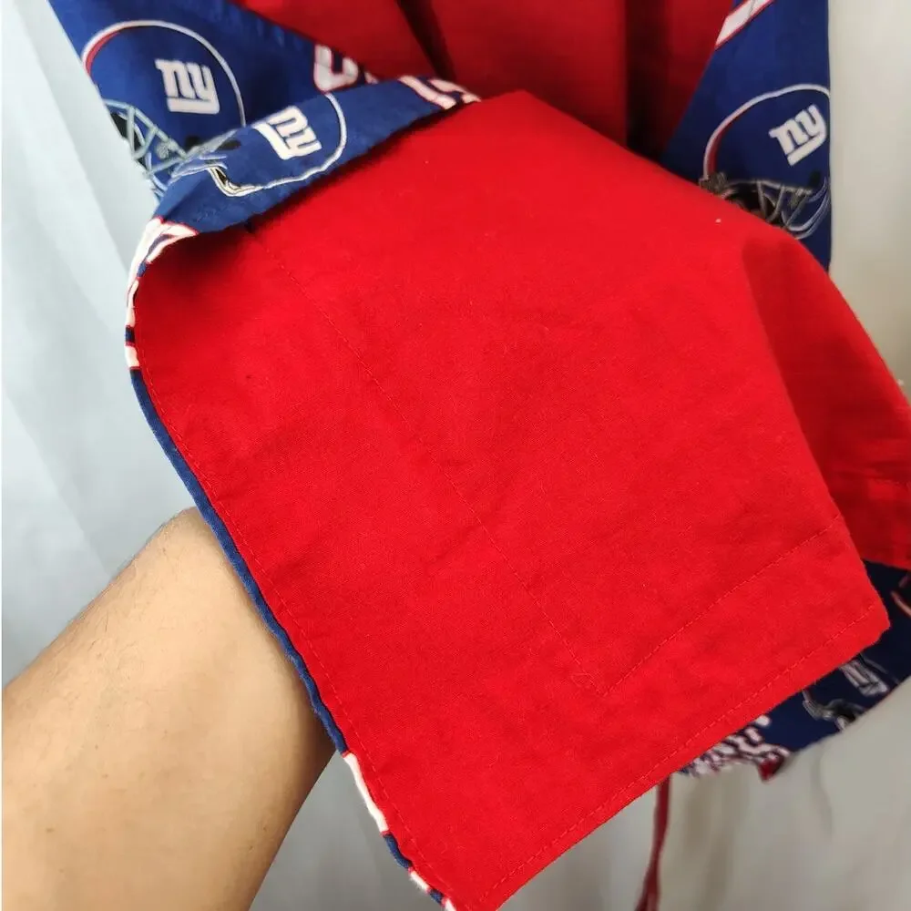 Custom NY Giants Apron with Pockets Unisex